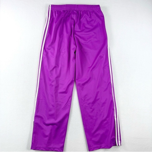 adidas Adicolor Classic Firebird Loose Women’s Track Pants -Purple Burst IY4726 - Picture 4 of 10
